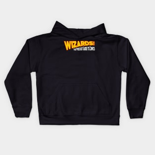 WIZARDS! Logo Orange/Red Kids Hoodie